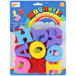 MEGA CREATIVE literki magnetyczne 26 sztuk