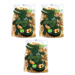 ZESTAW 3 SZTUK GRANEX chrupki kukurydziane krokodylki BIO 80g
