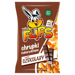 ZESTAW 3 SZTUK FLIPS chrupki kukurydziane o smaku czekolady bezglutenowe 70g