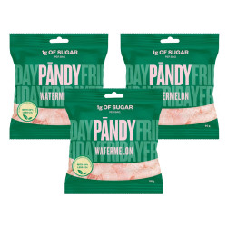 ZESTAW 3 SZT PANDY WATERMELON żelki o smaku arbuza bez cukru 50g