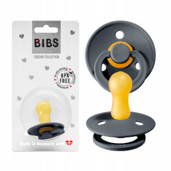Bibs Smoczek Uspokajający 18+ Kauczuk Hevea Iron