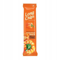 Long Chips Chipsy Ziemniaczane Grill Papryka 75G