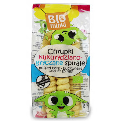 Biominki Chrupki Kukurydziano-Gryczane Spirale 60G