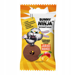 Bunny Ninja Przekąska Owocowa Jabłko Mango 15G