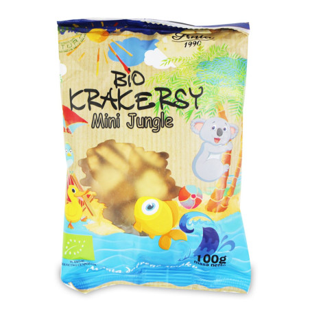 ANIA krakersy BIO MINI JUNGLE BIO 100g